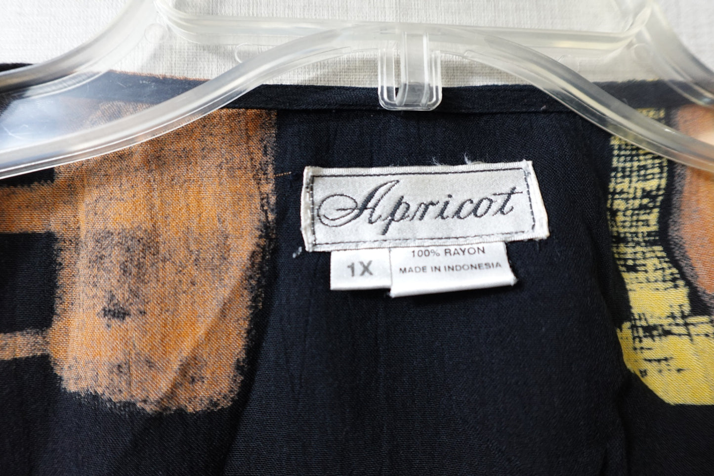 Apricot, CARDIGAN, 1X, Rayon