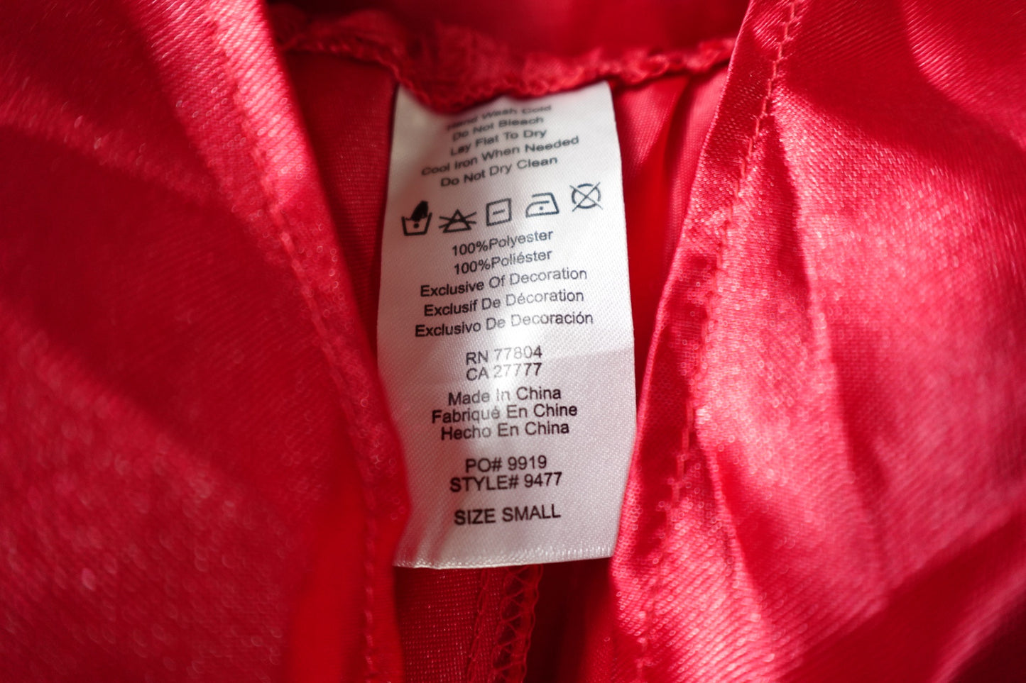 (No Label), cloak/cape, s/m/l, Polyester