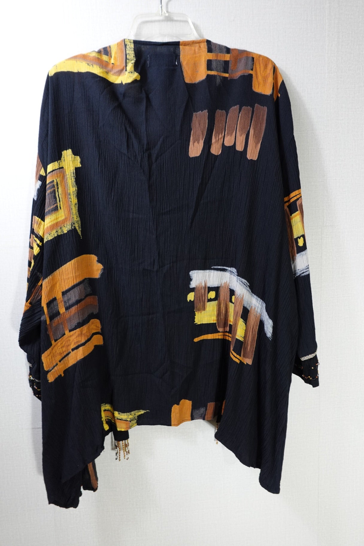 Apricot, CARDIGAN, 1X, Rayon