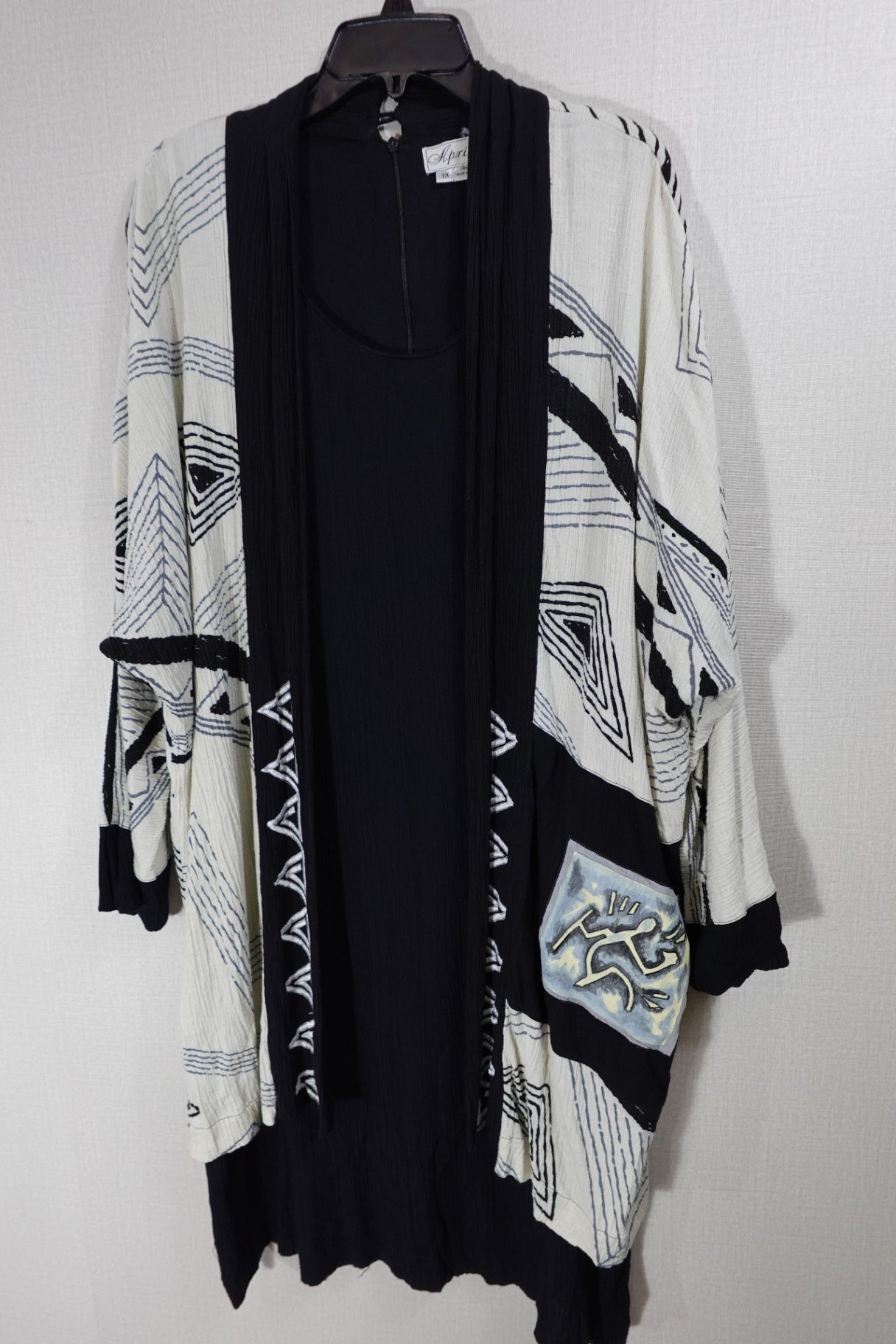 Apricot, Dress, 1X, rayon