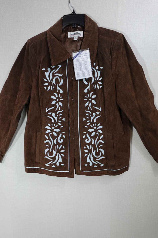 Bradley Bayou, new vintage coat, L, Leather polyester lining