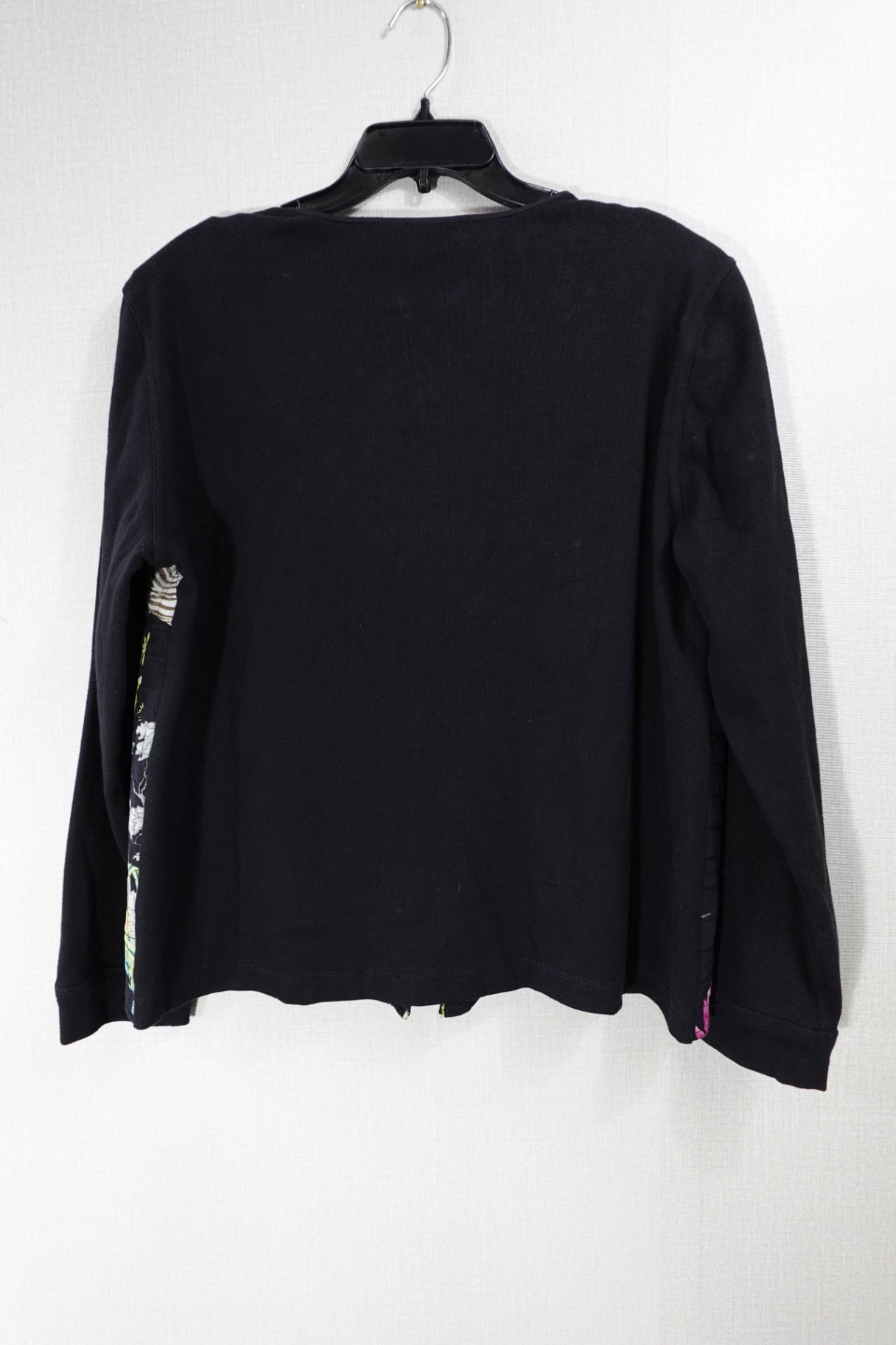 Diane Gilman, NEW Cardigan, L, silk polyester lining