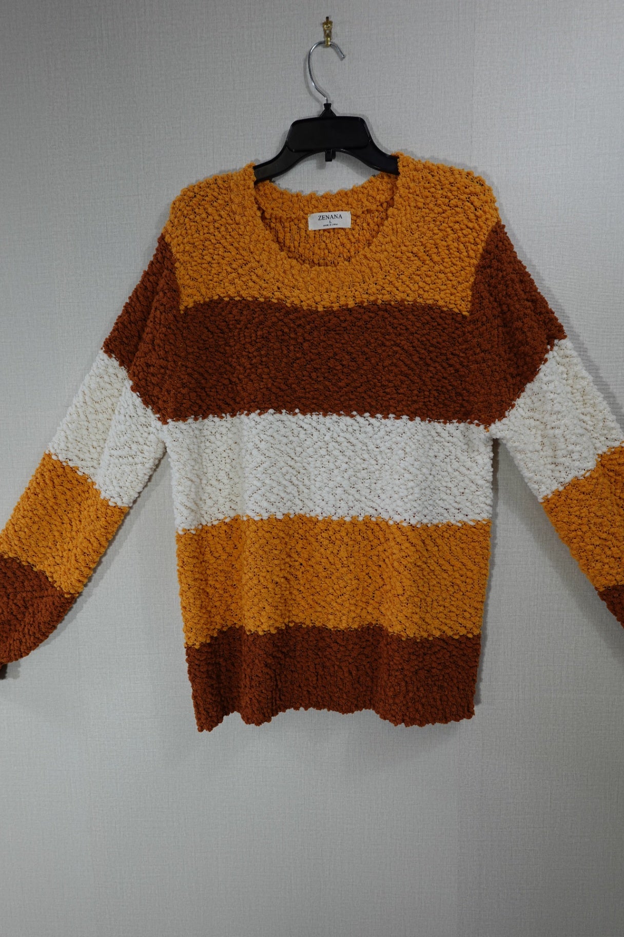 Zenana, Sweater, L, polyester/acrylic