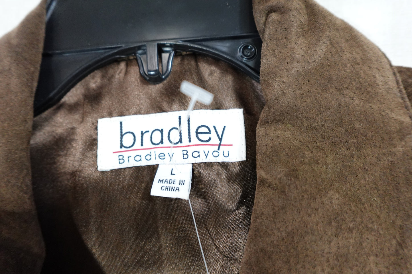 Bradley Bayou, new vintage coat, L, Leather polyester lining
