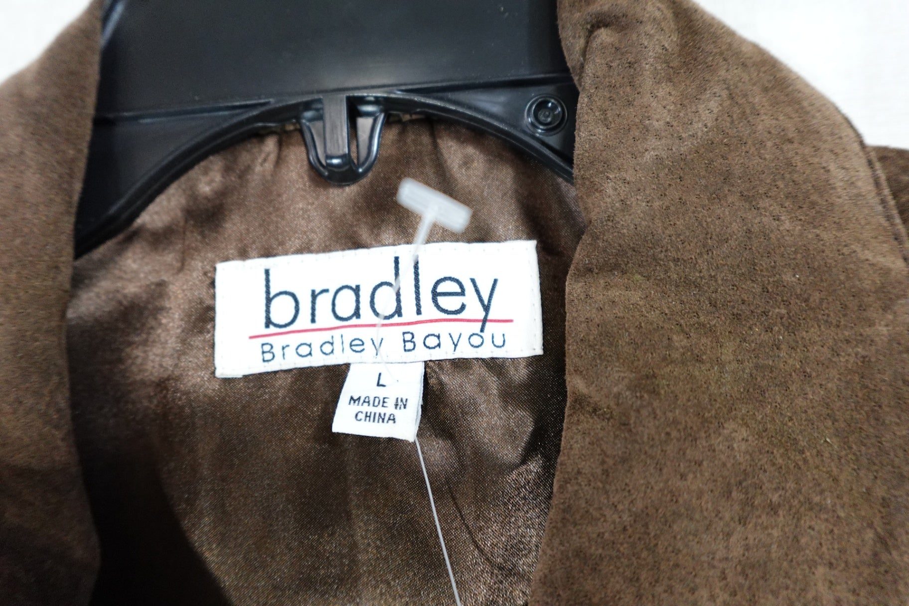 Bradley Bayou, new vintage coat, L, Leather polyester lining