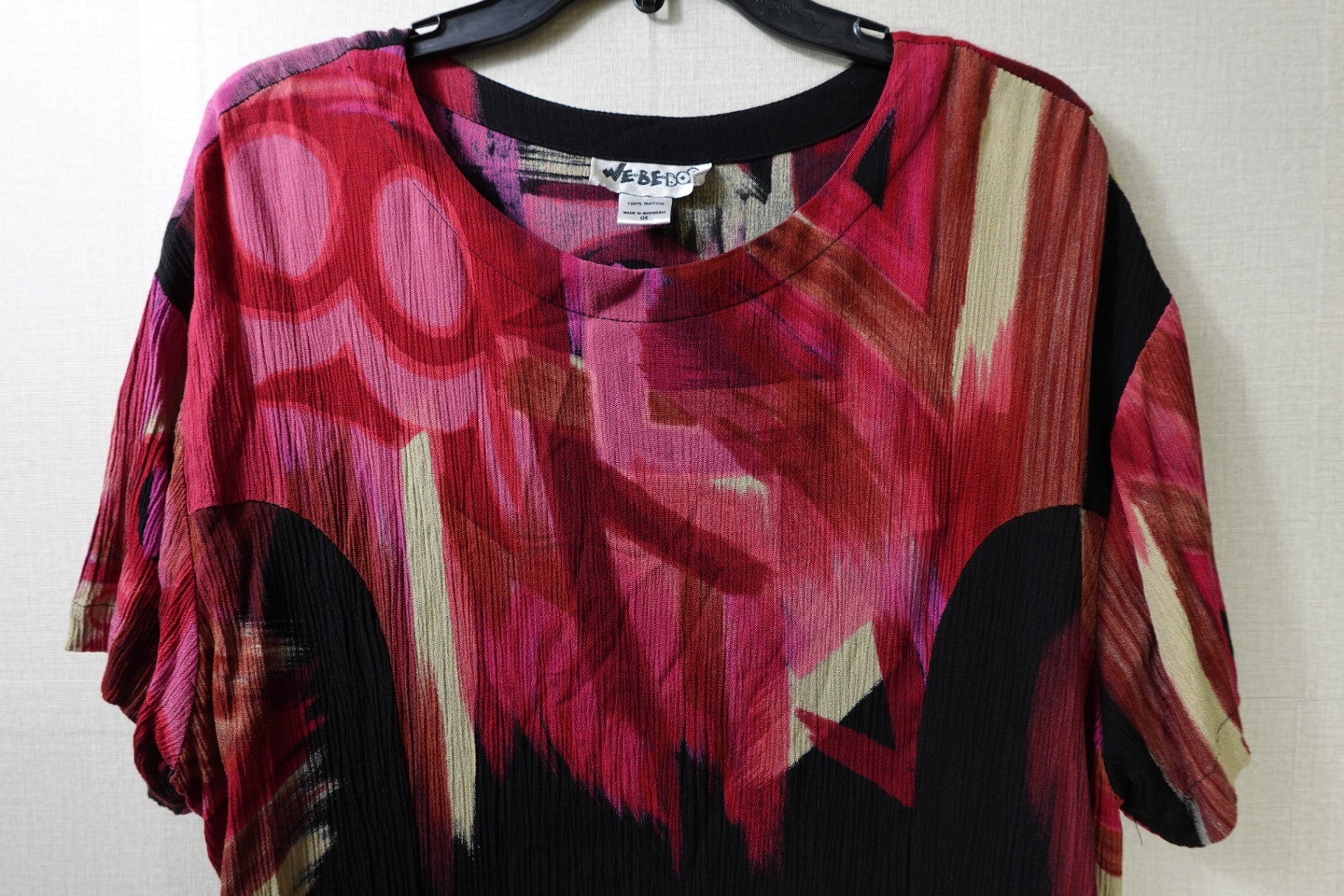 We be bop, Dress, 0X, rayon