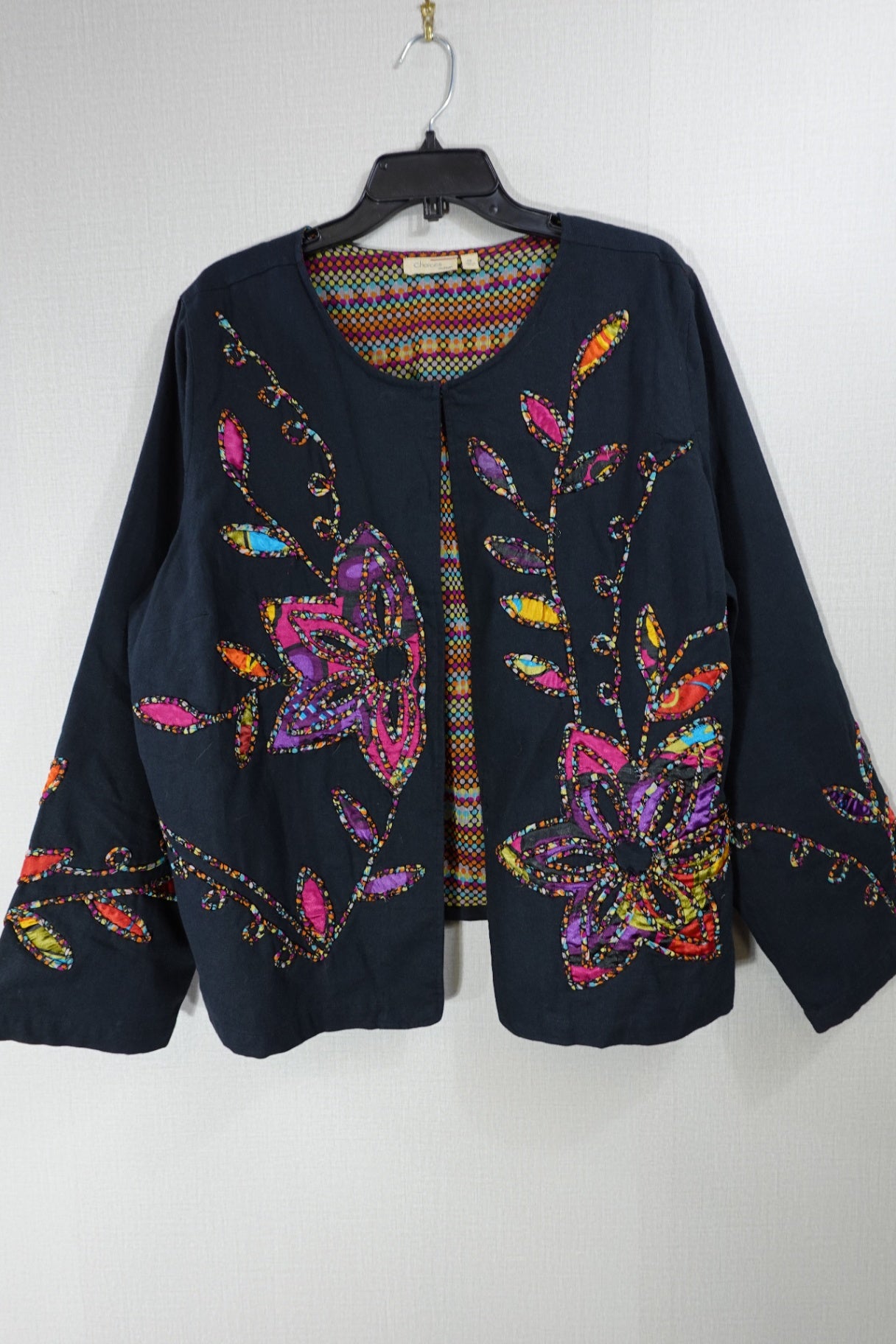 Choices Woman, Vintage Light Jacket, 3X, Cotton