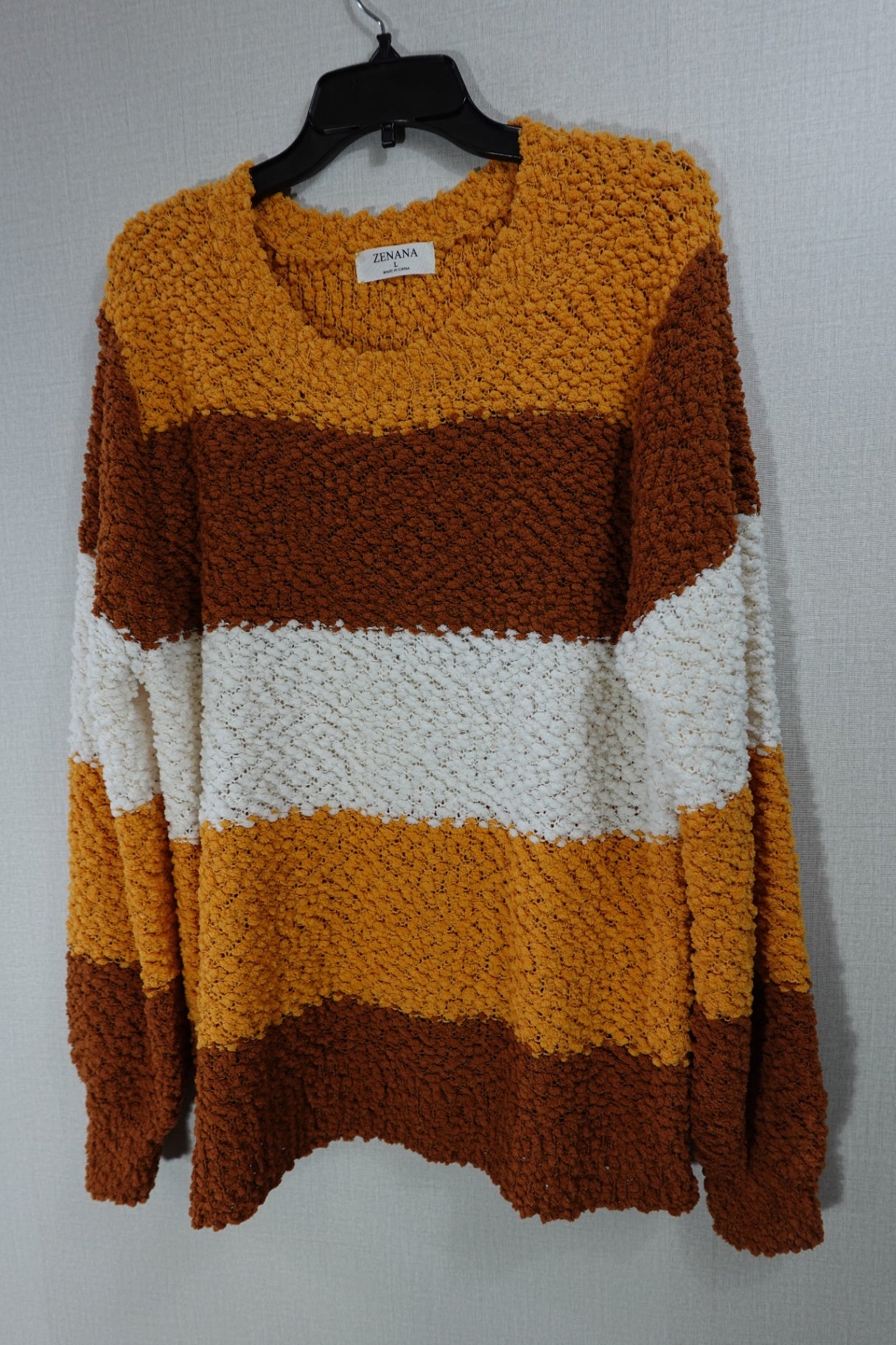 Zenana, Sweater, L, polyester/acrylic