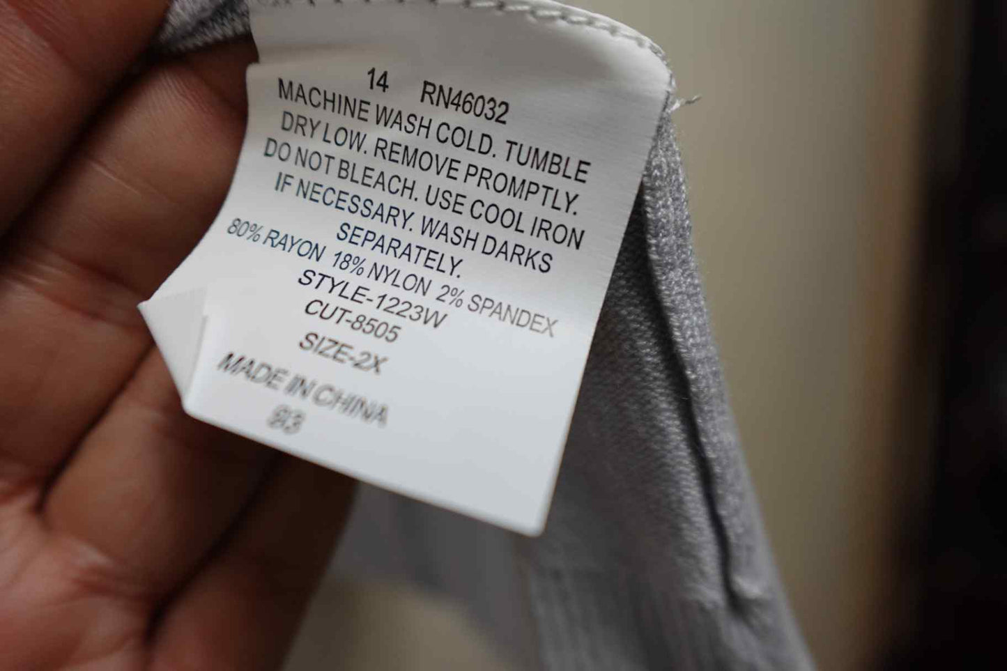 N Touch, Cardigan, 2X, Rayon blend