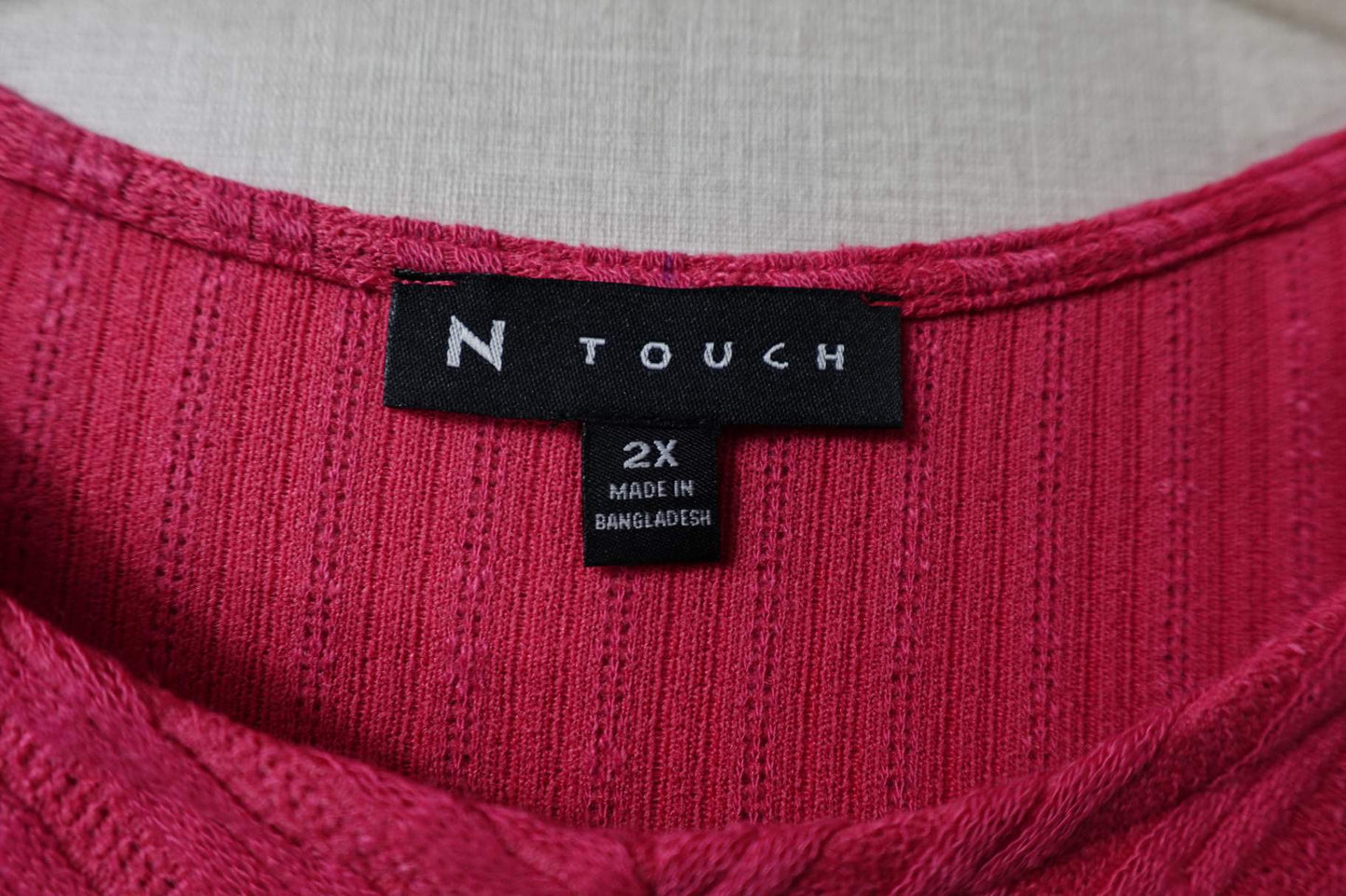 N Touch, New sleeveless top, 2X, Polyester Blend