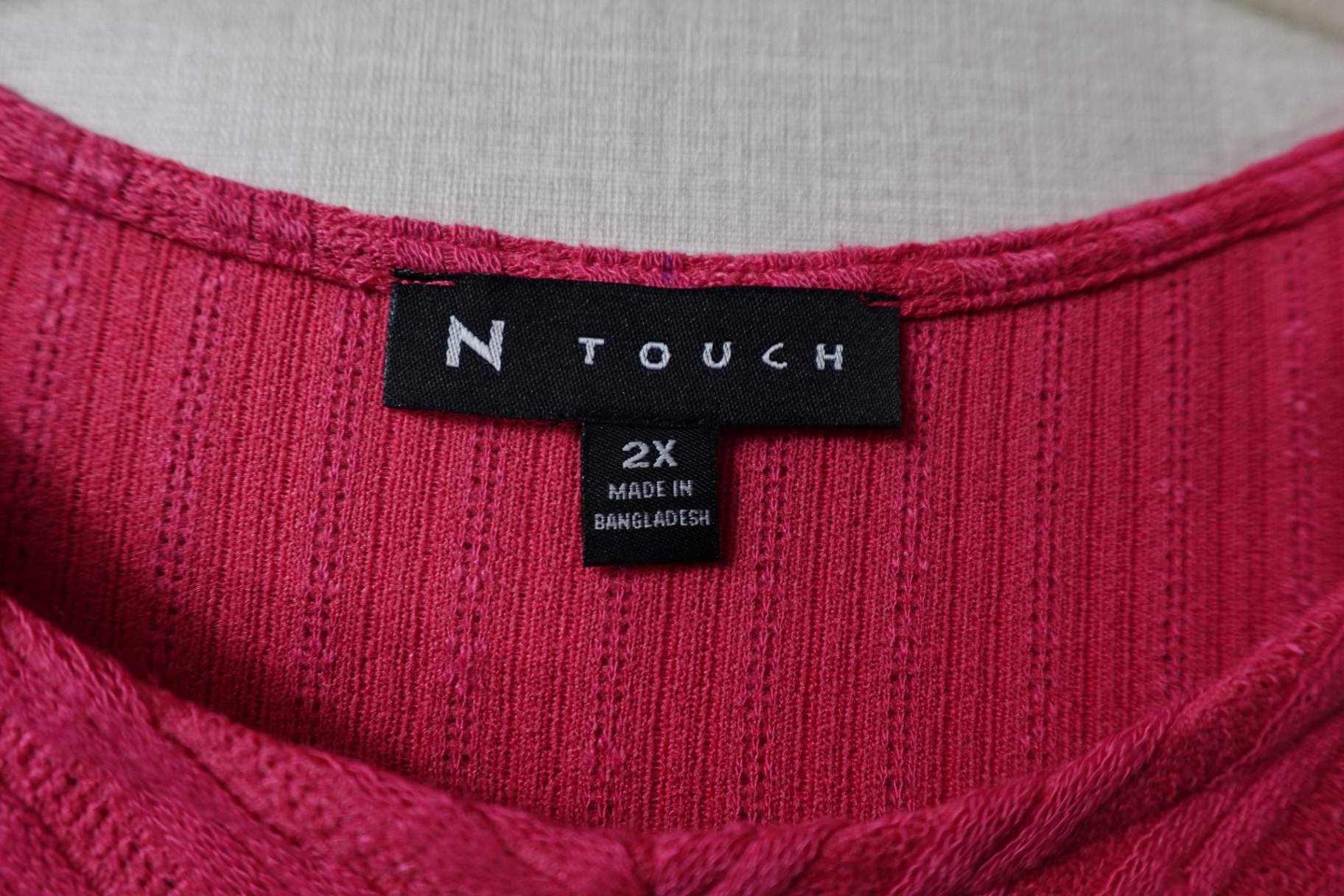N Touch, New sleeveless top, 2X, Polyester Blend