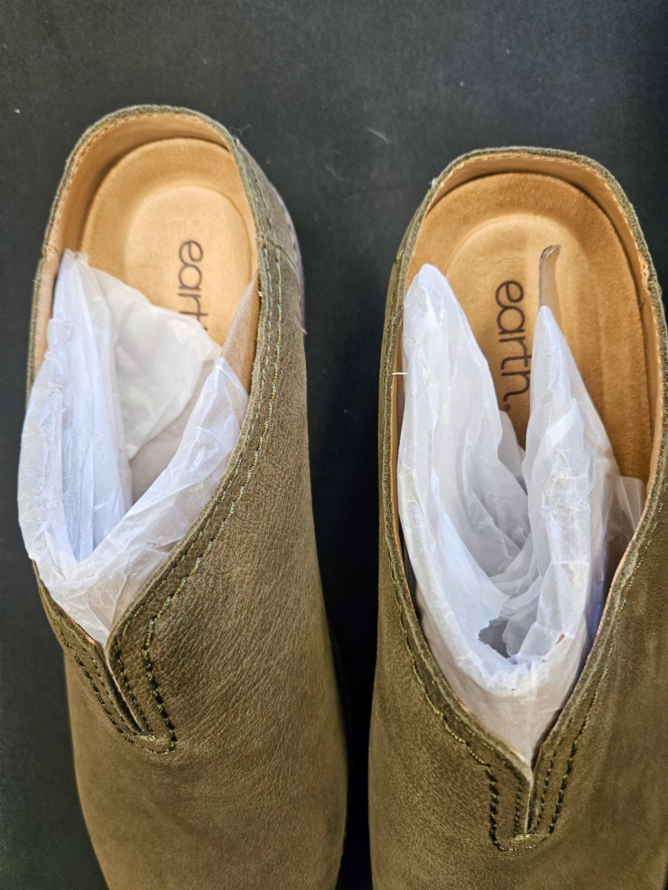 Earth, New Mule Shoes, 12M, Leather Upper