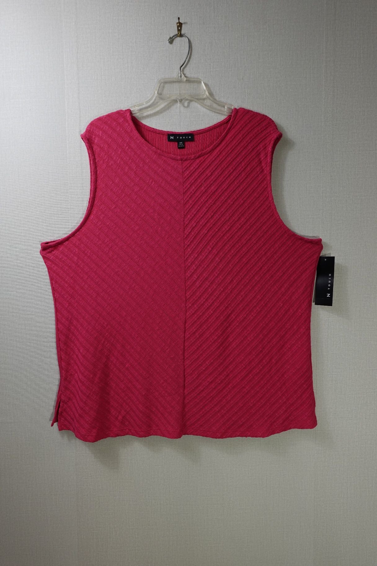 N Touch, New sleeveless top, 2X, Polyester Blend