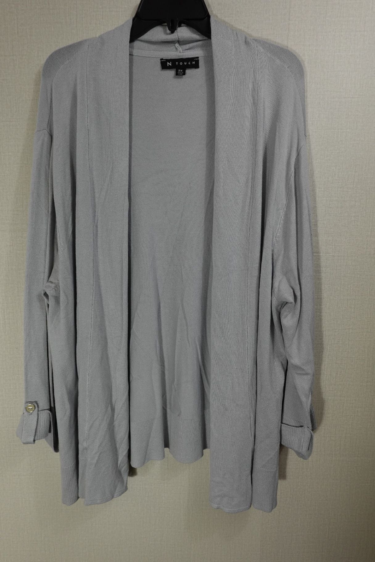 N Touch, Cardigan, 2X, Rayon blend