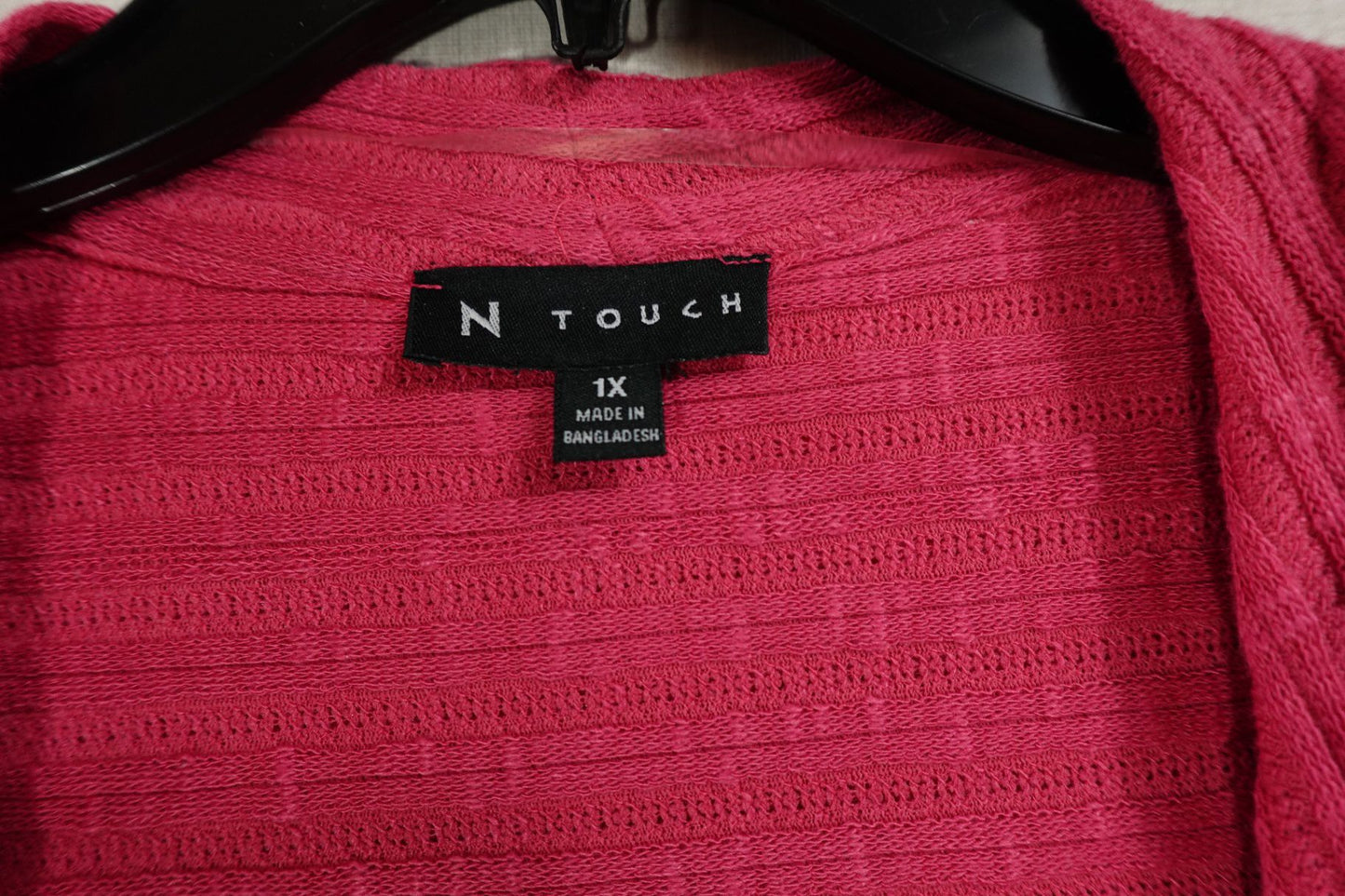 N Touch, Cardigan, 1X, Polyester blend