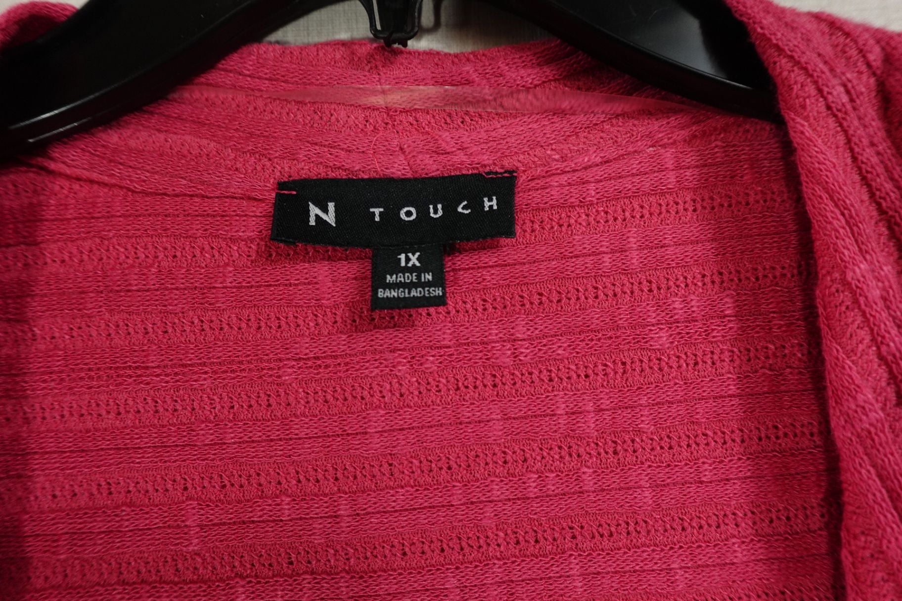 N Touch, Cardigan, 1X, Polyester blend