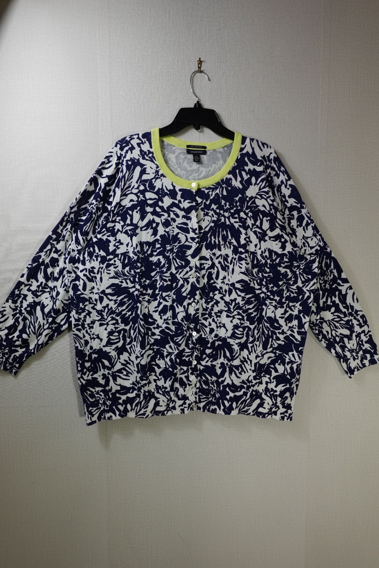 Lands' End, New Cardigan , 24/26, Cotton
