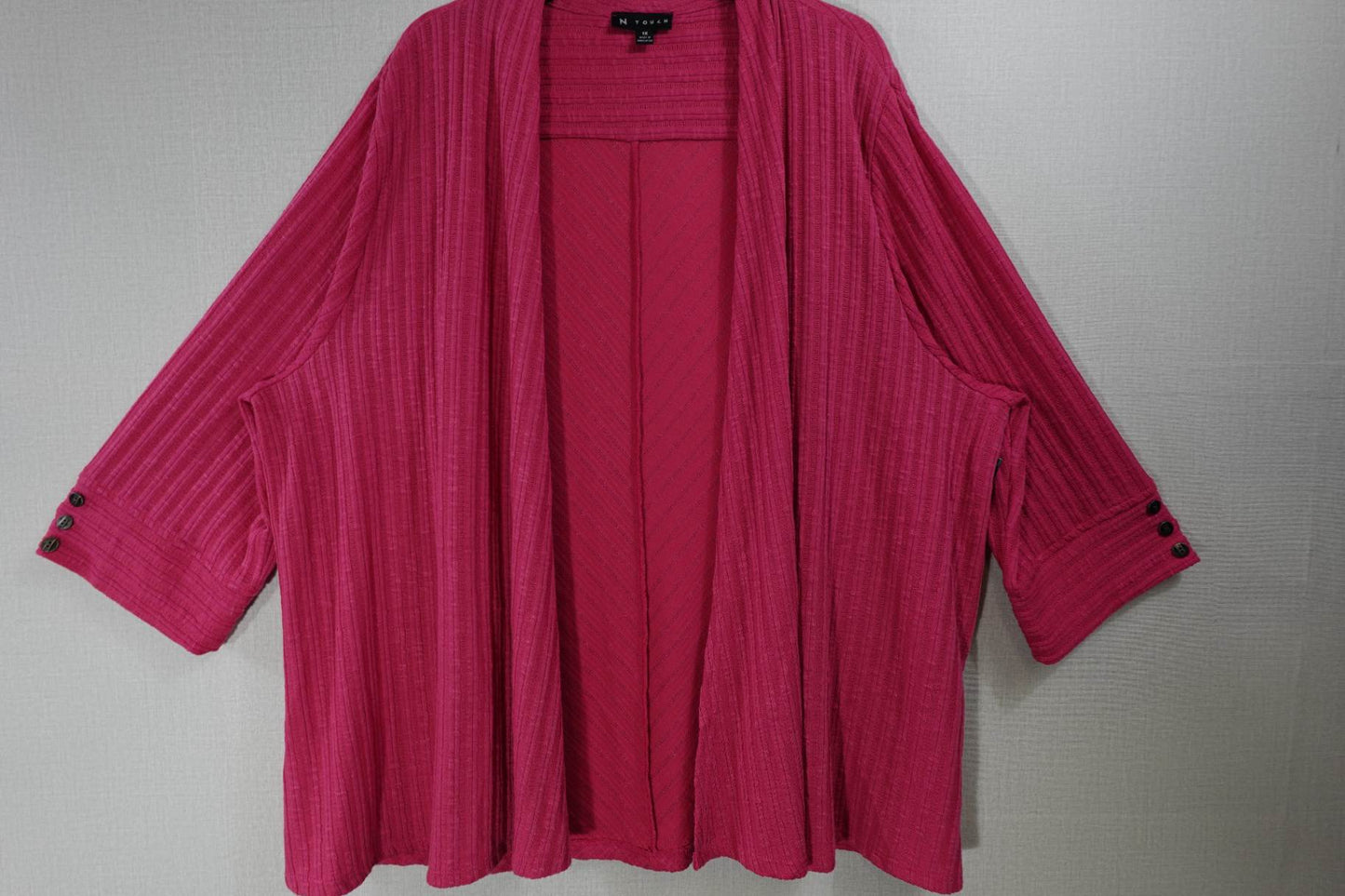 N Touch, Cardigan, 1X, Polyester blend