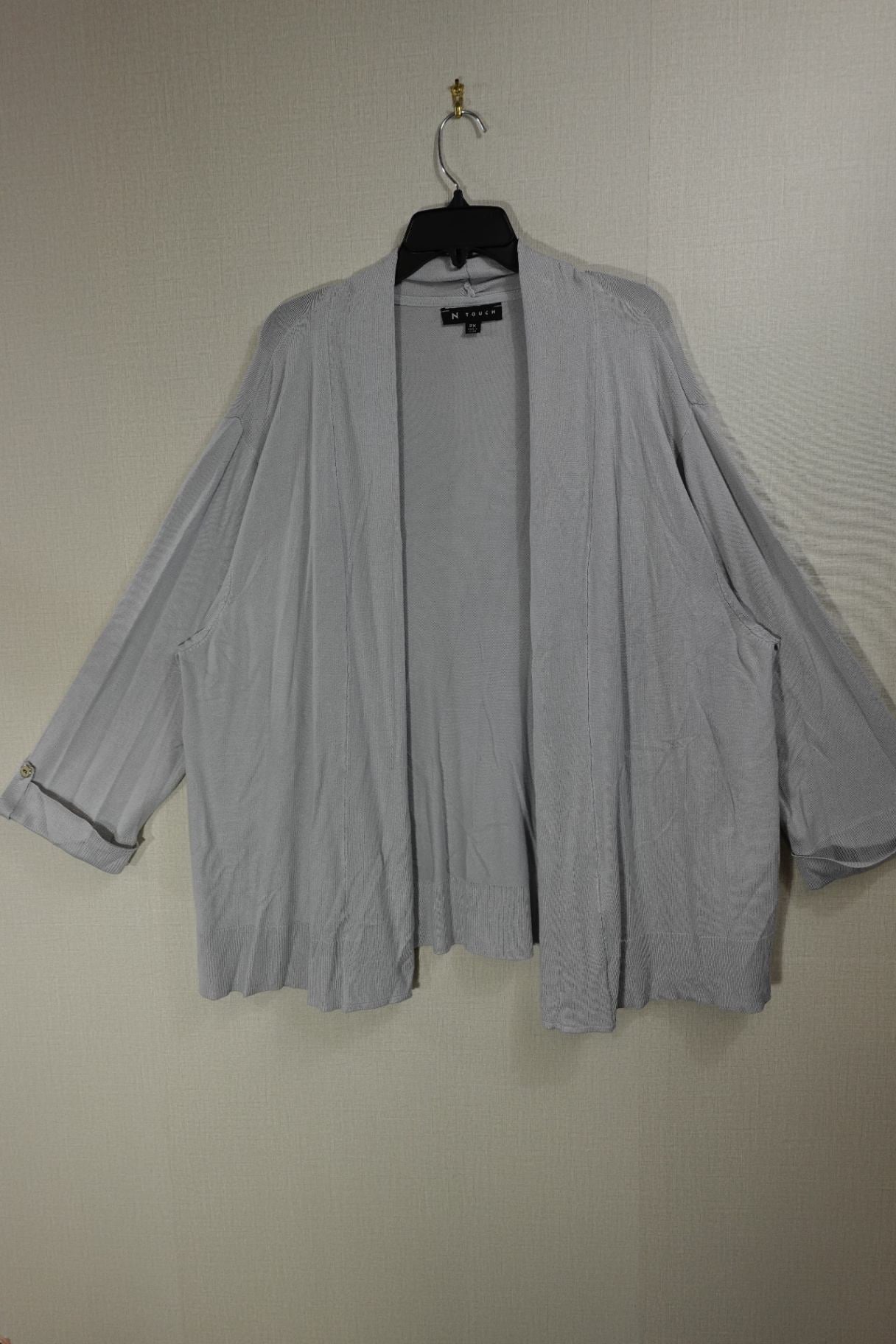 N Touch, Cardigan, 2X, Rayon blend