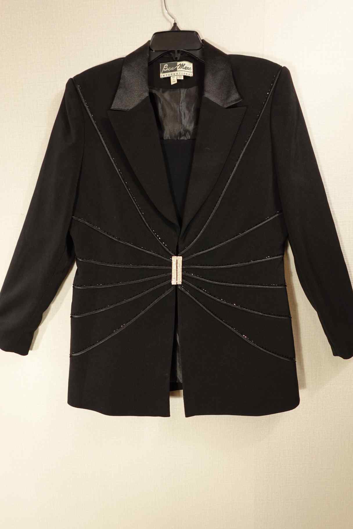 Ben Marc International, Vintage Event Blazer, 12, polyester