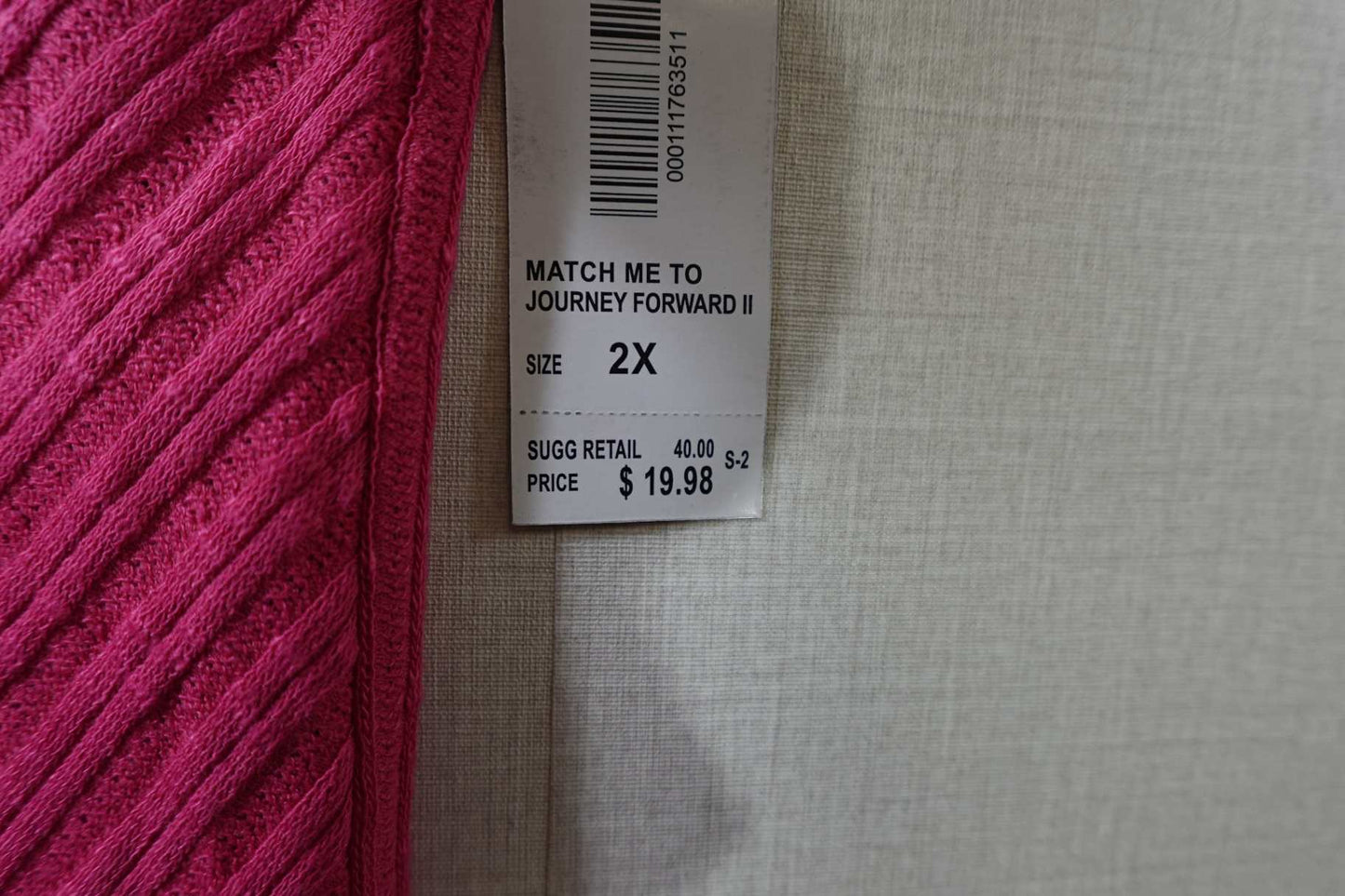 N Touch, New sleeveless top, 2X, Polyester Blend