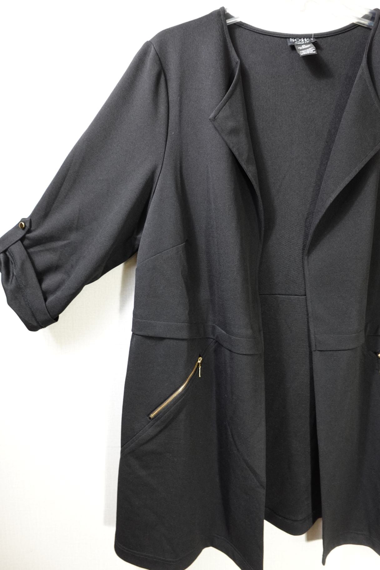 SOHO Apparel Ltd., Cardigan, 2X, Polyester/spandex