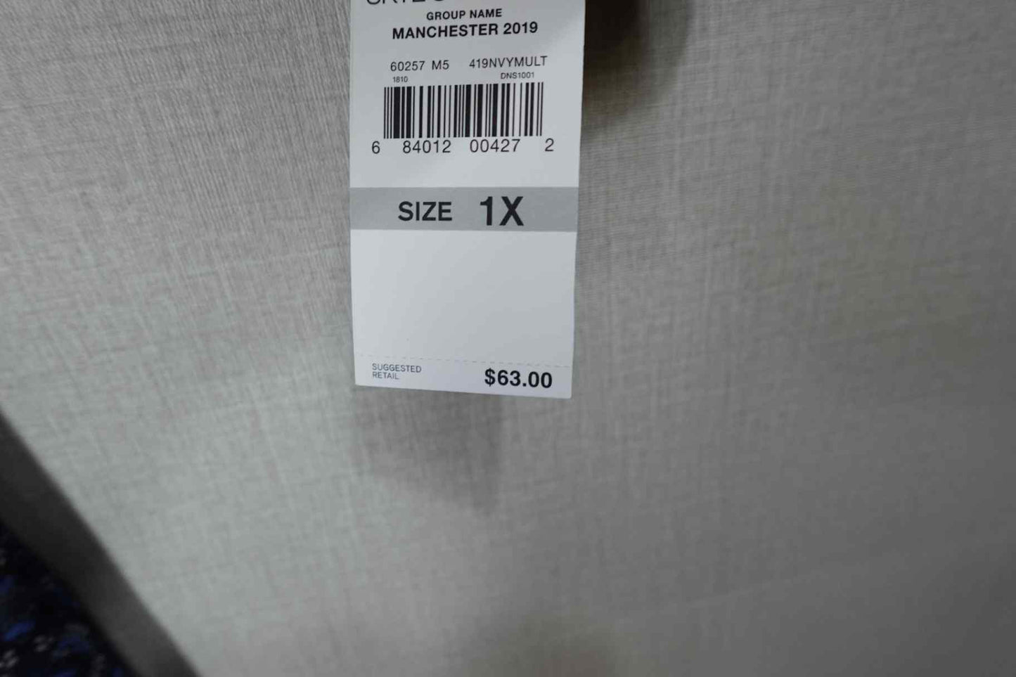 Skye's the Limit Woman, New 3/4 sleeve top, 1X, Polyester blend