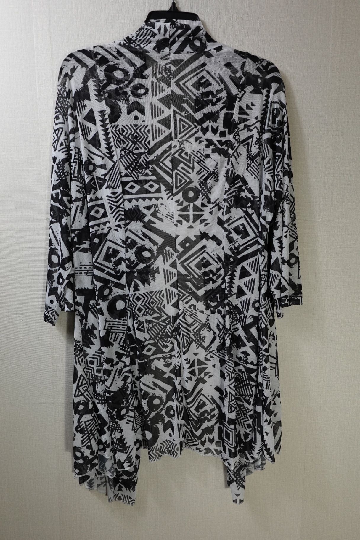 Mirror Image, Cardigan, 1X, polyester/spandex (P/S)