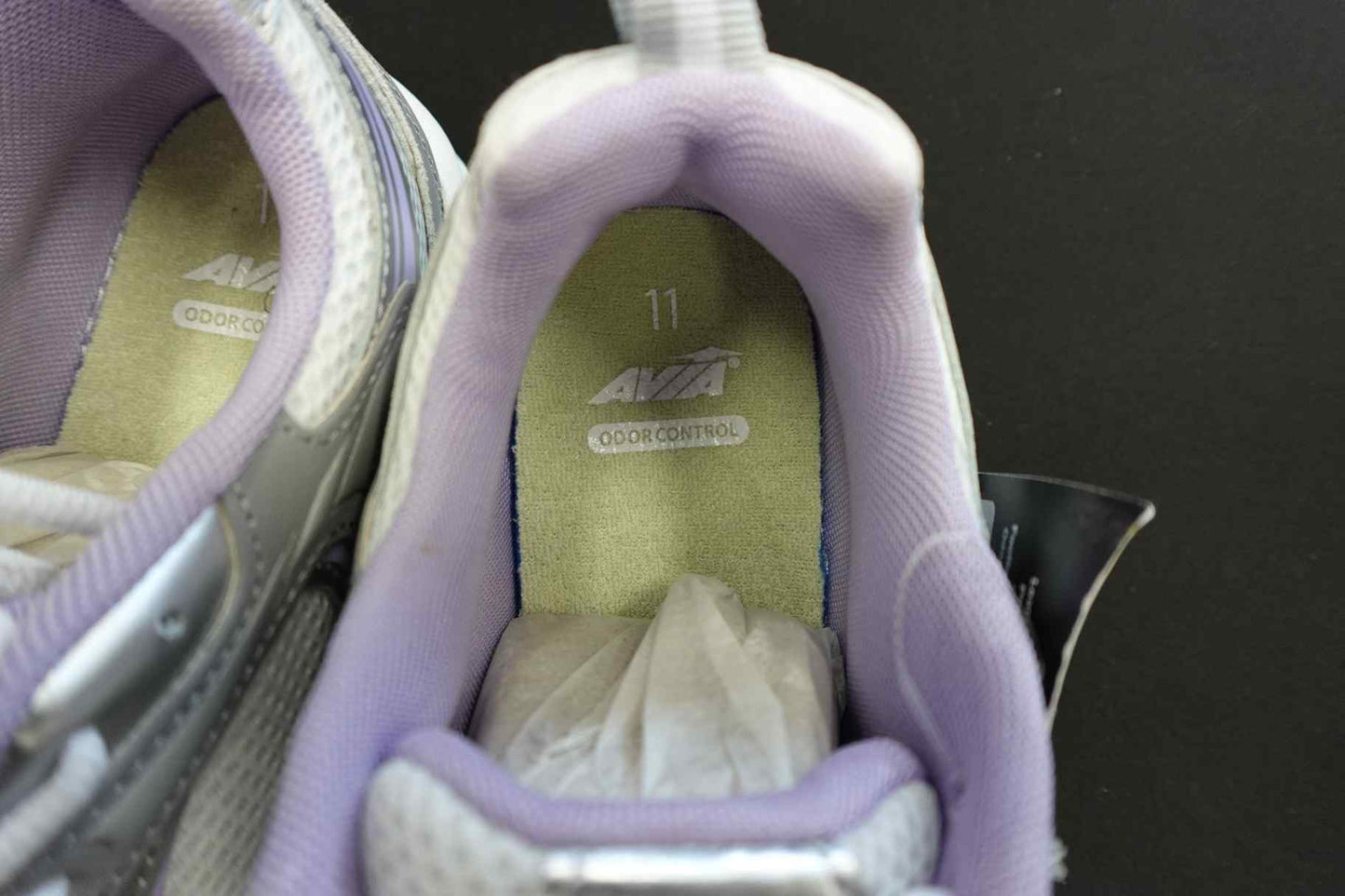 Avia, New Sneakers, 11, Leather Upper