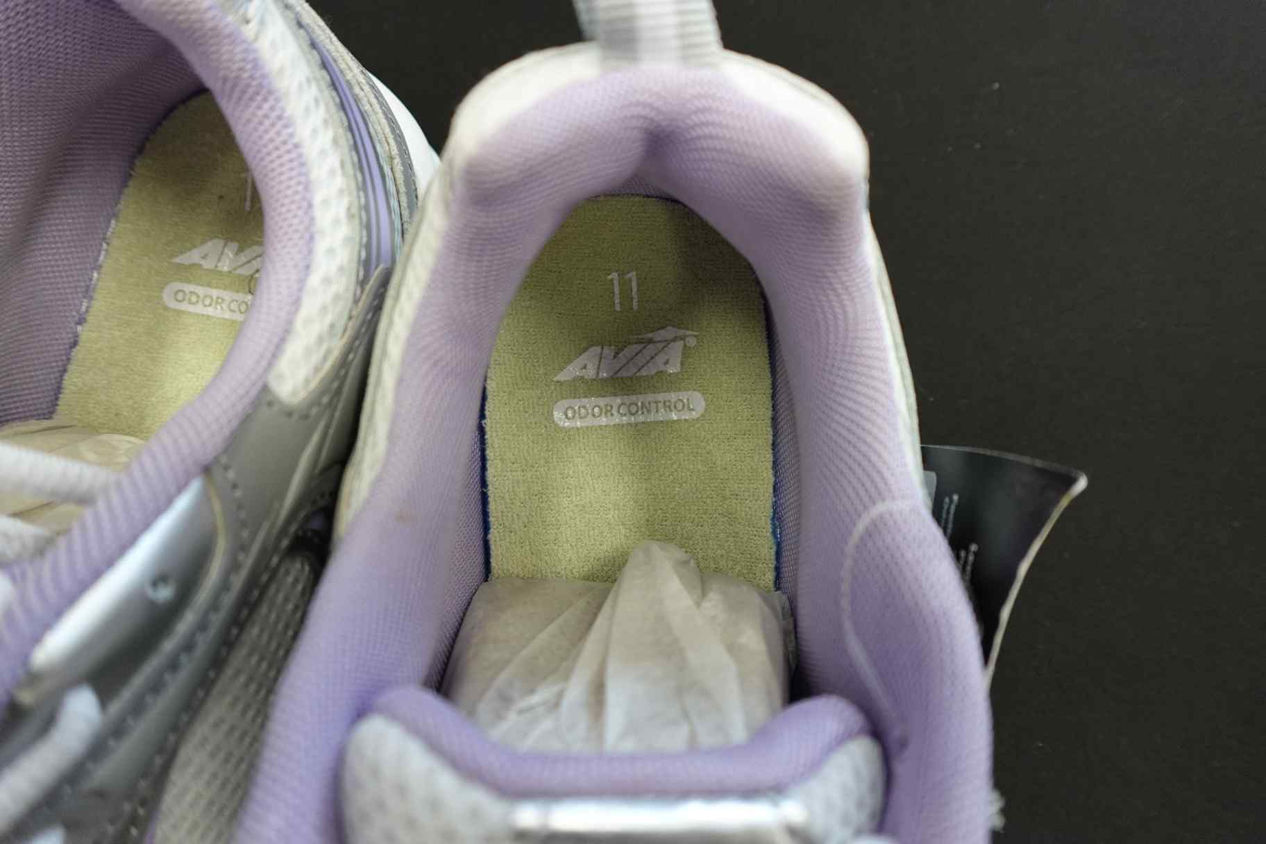 Avia, New Sneakers, 11, Leather Upper