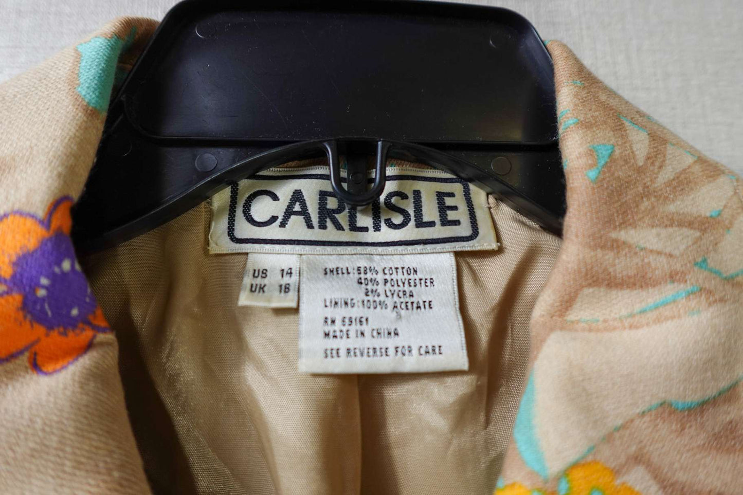 Carlisle, Vintage Light Jacket, 14, Cotton blend