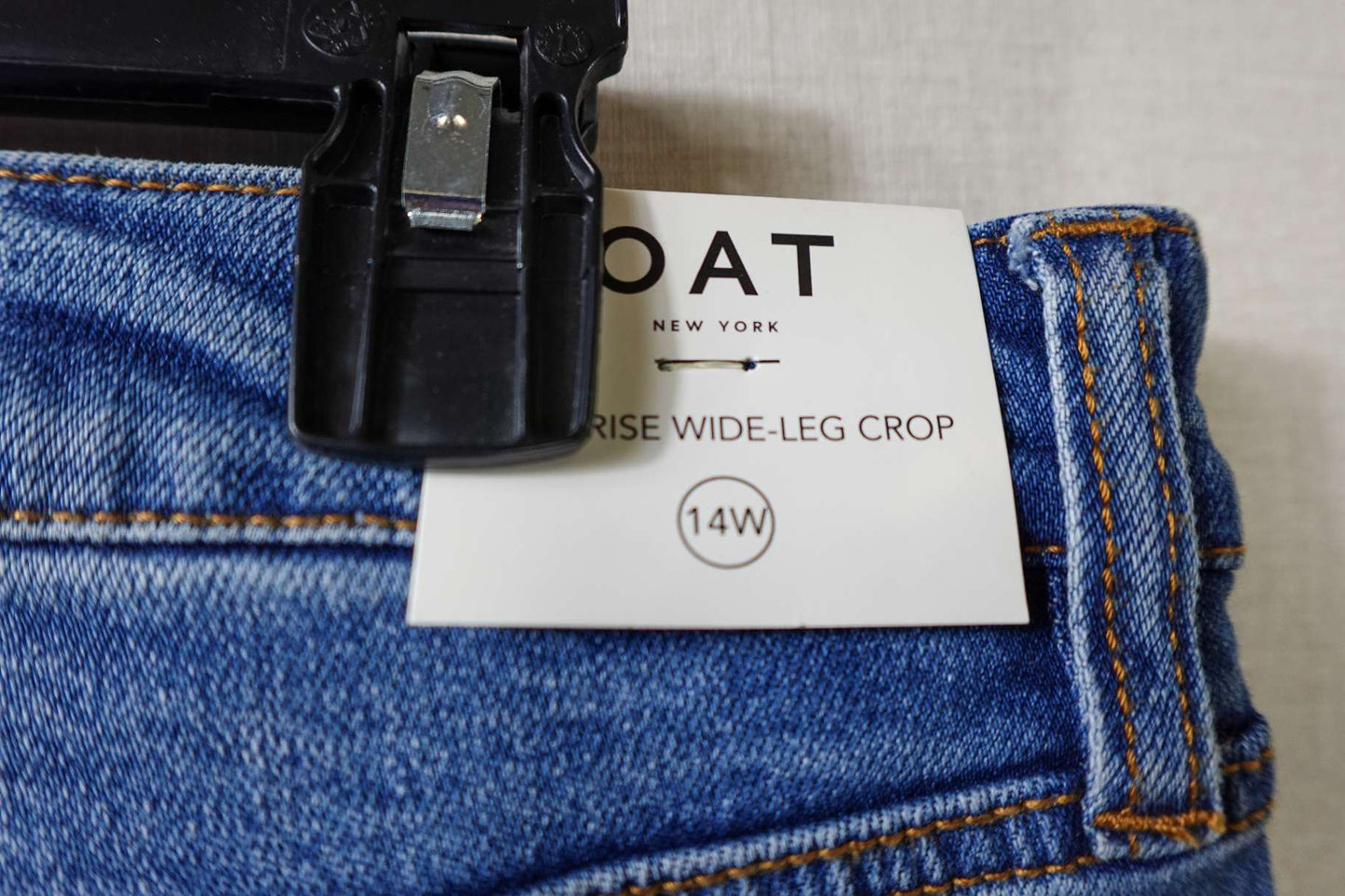 OAT New York, New Jeans, 14W, Cotton