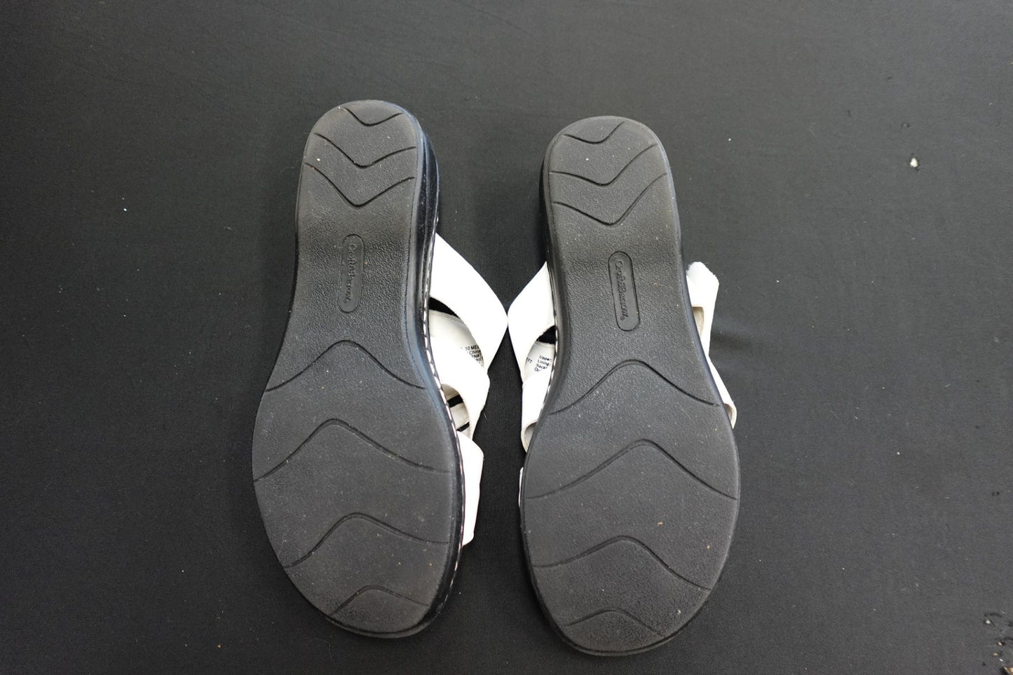Croft & Barrow, Sandals, 10, Faux Leather