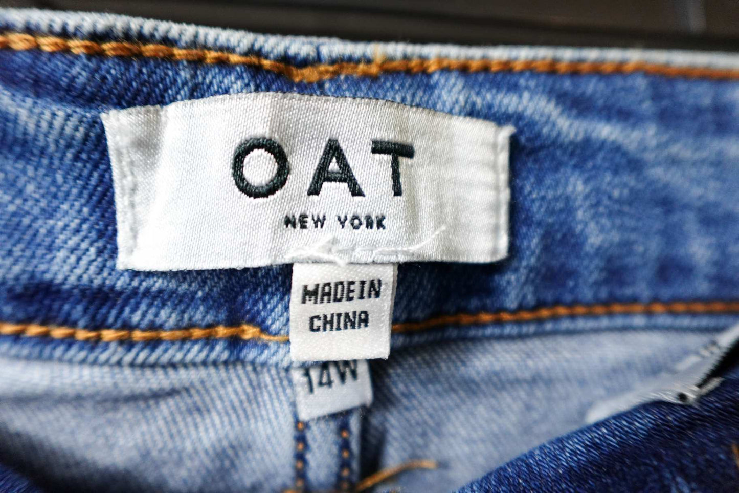 OAT New York, New Jeans, 14W, Cotton