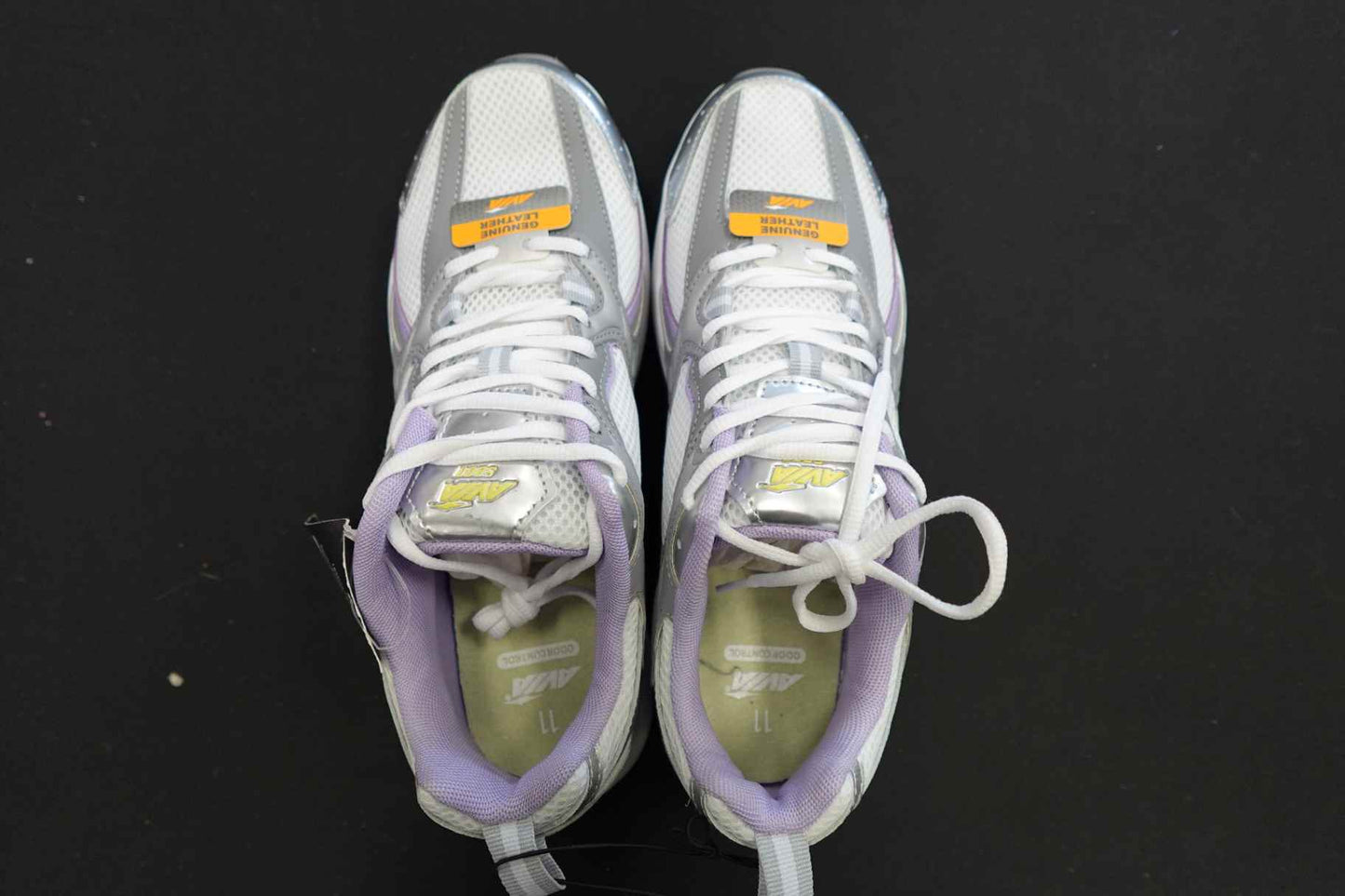 Avia, New Sneakers, 11, Leather Upper