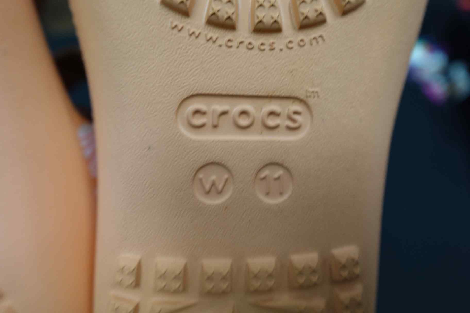 Crocs, Sandals, 11, Synthetic