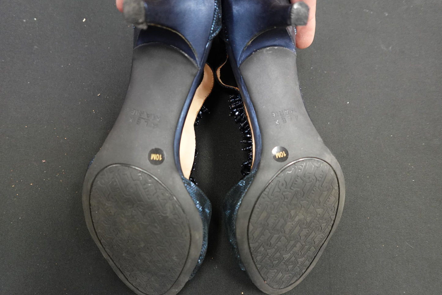 Alex Marie, Heels, 10M, Faux Leather