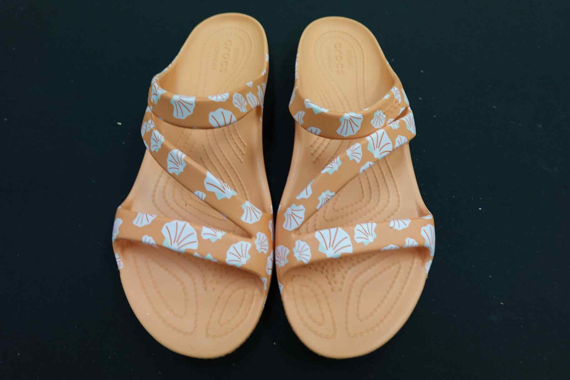 Crocs, Sandals, 11, Synthetic