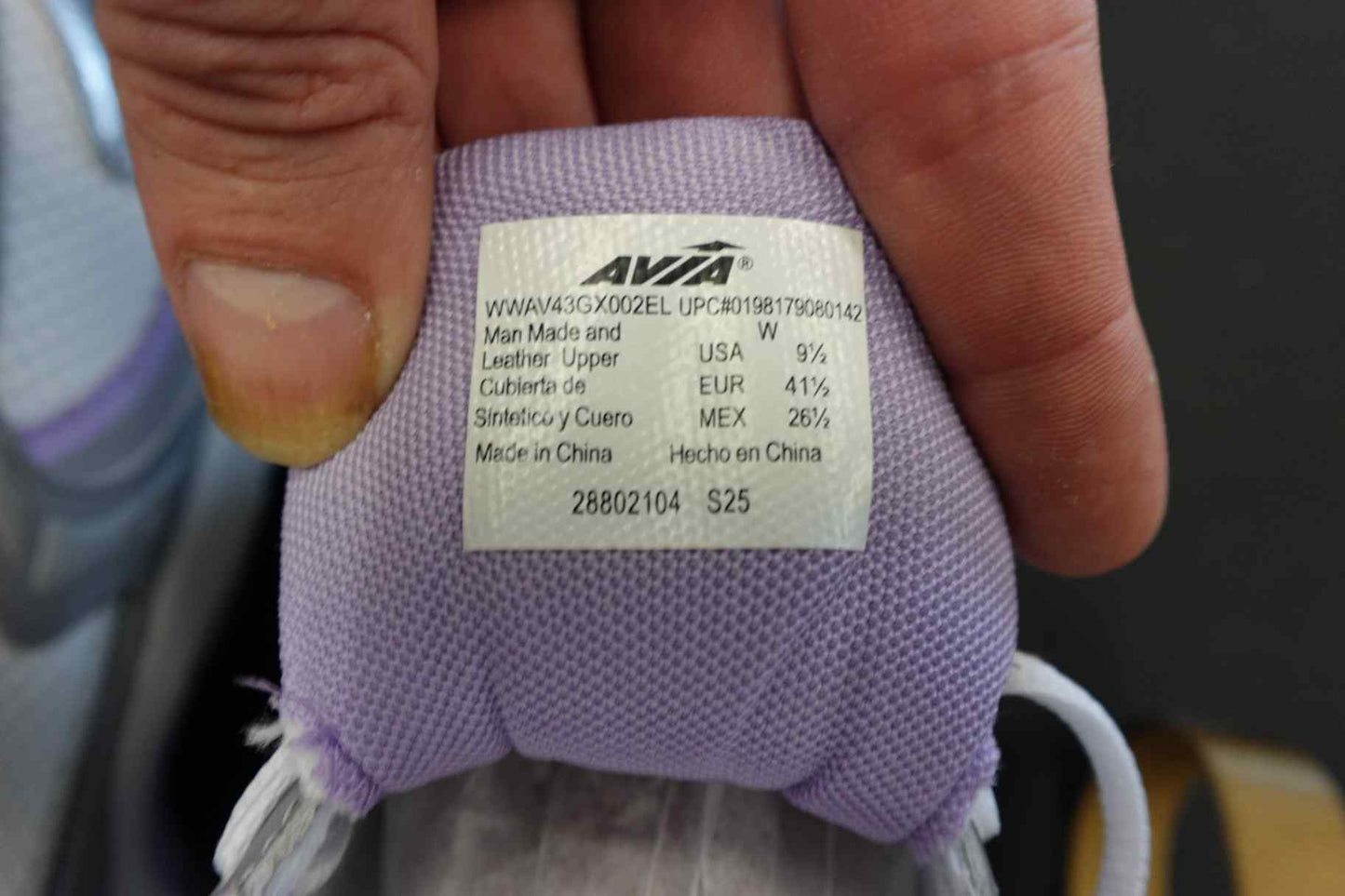 AVIA, Sneakers , 9.5, Synthetic