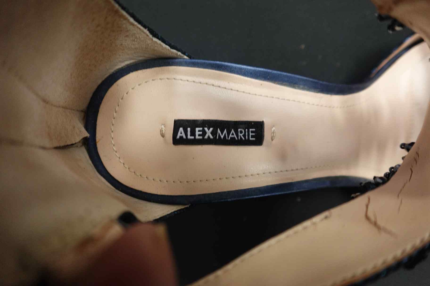 Alex Marie, Heels, 10M, Faux Leather