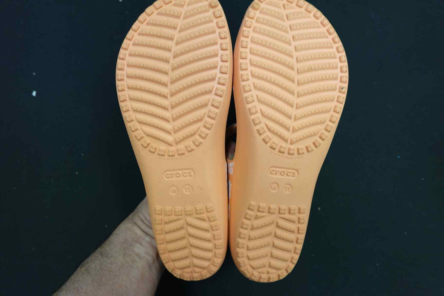 Crocs, Sandals, 11, Synthetic