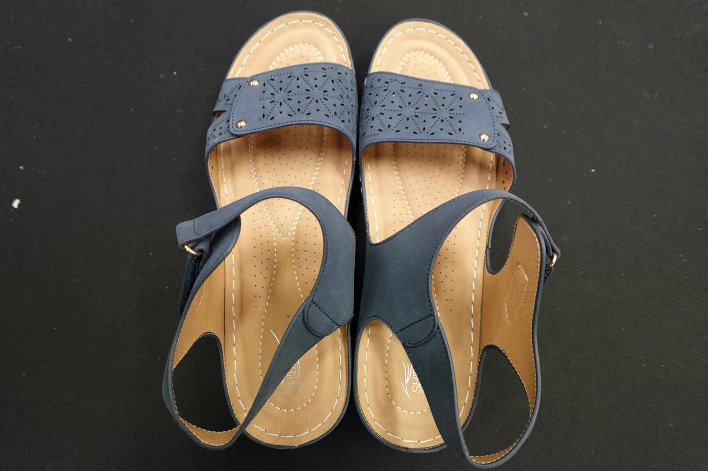 Shibever, Sandals, 44, synthetic