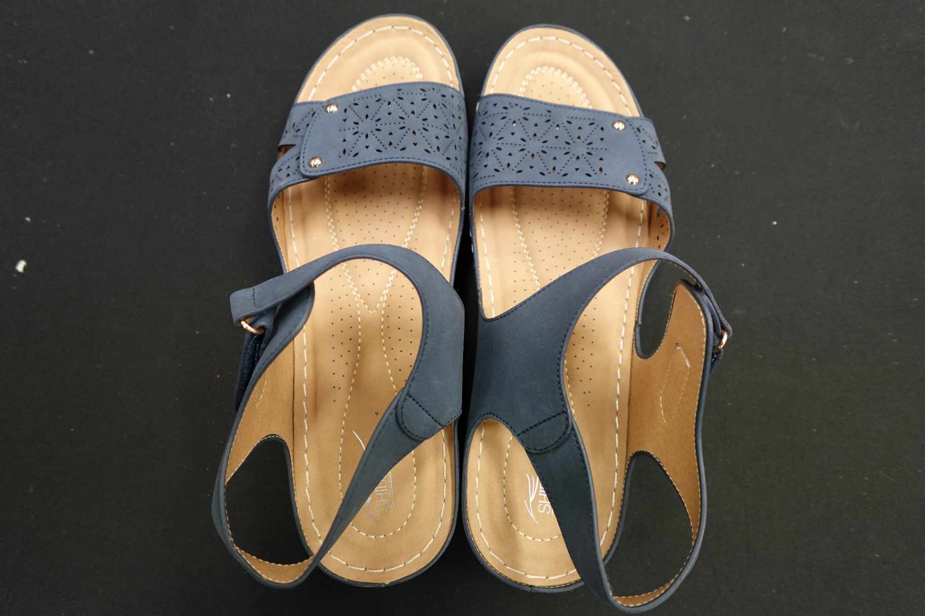 Shibever, Sandals, 44, synthetic