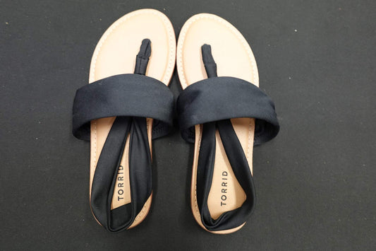Torrid, Sandals, 8W, Synthetic