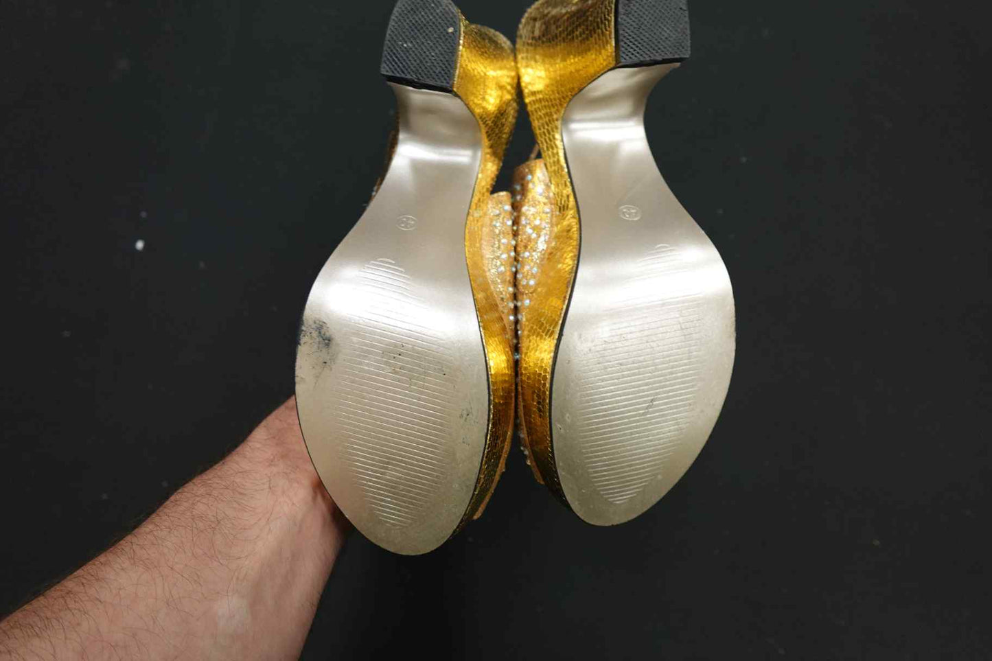 Ruthlant, Heeled Sandals, 40 (9.5), Synthetic