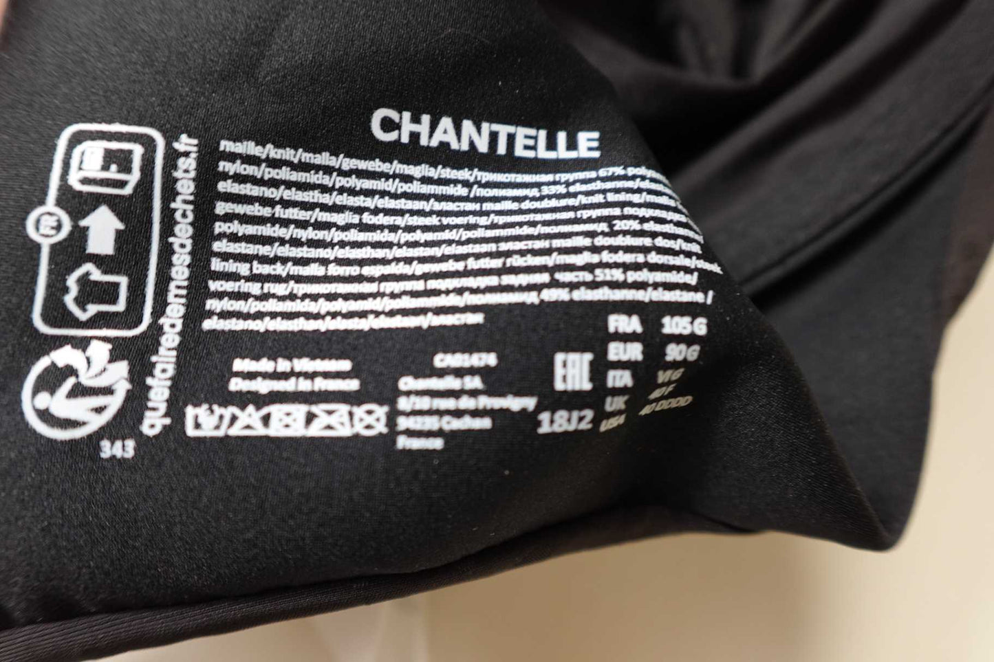 Chantelle, New Bra, 40DDDD , Polyester blend
