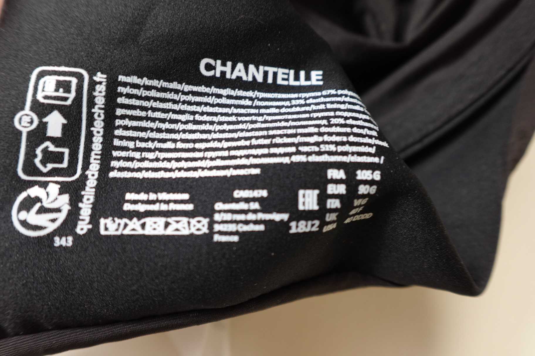 Chantelle, New Bra, 40DDDD , Polyester blend