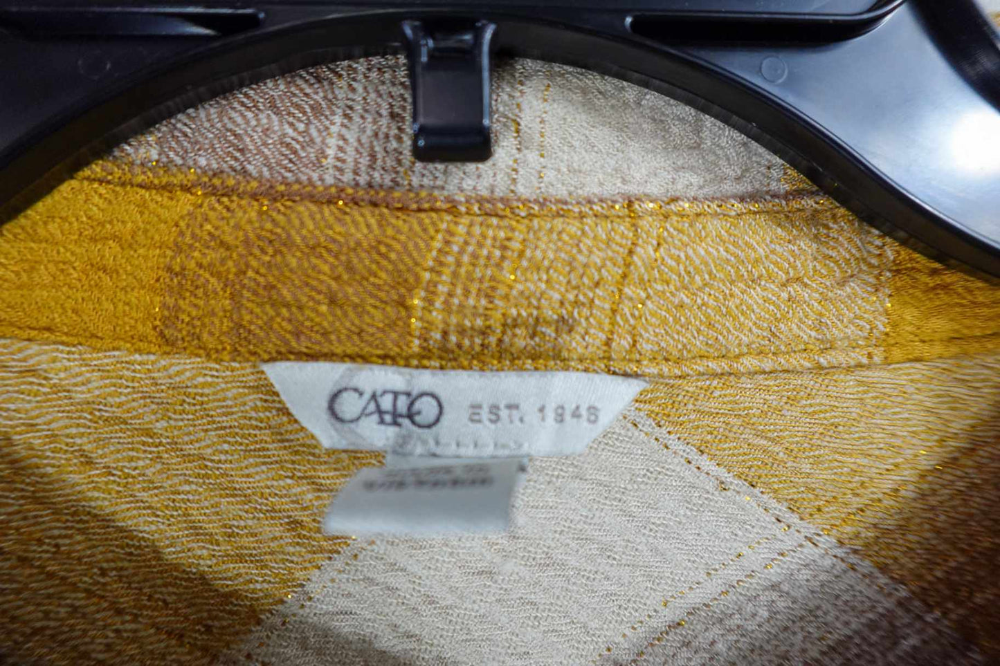 Cato, Long Sleeves Top, 26/28 , rayon, polyester, spandex