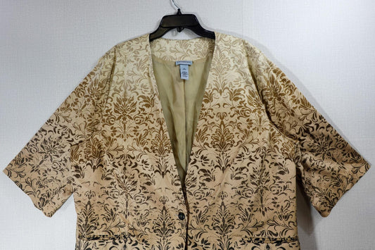 Catherines, Light Jacket, 26/28 , cotton, spandex