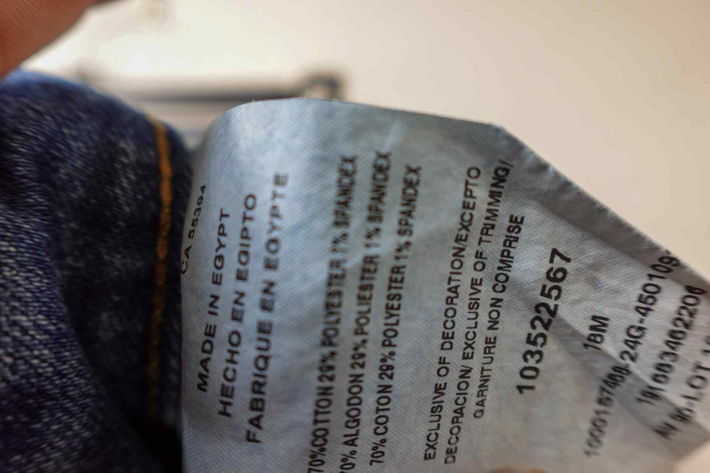 Lee, New Jeans, 18M, Cotton blend
